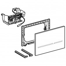 Клавиша смыва электронная Geberit Sigma80 116.090.SM.6 зеркальное стекло, для бачков Sigma 12см