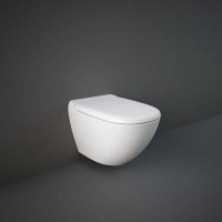 Унітаз підвісний RAK Ceramics Reserva RS13AWHA безобідковий