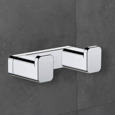 Крючок Hansgrohe AddStoris 41755000 двойной хром