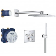 Душевая система скрытого монтажа Grohe Grohtherm SmartControl 34706000 с термостатом, хром