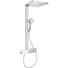 Душевая система Hansgrohe Raindance E Showerpipe 350 1jet EcoSmart 27362000 с термостатом хром