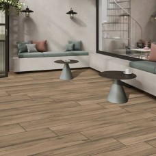 Керамогранит Ceramica Deseo Alba Choco 20x120 см