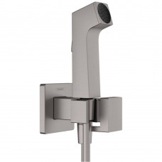 Гигиенический душ Hansgrohe Bidette E 29233340 черный матовый хром