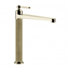 Смеситель для раковины Gessi VENTI20 65004-710 высокий, Brass PVD