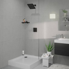 Верхній душ Hansgrohe Crometta E 240 1jet 26726670 чорний матовий