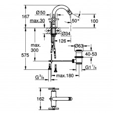 Змішувач для біде Grohe Atrio 24027003 хром