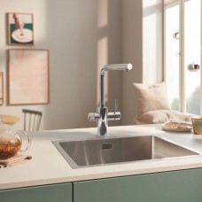 Змішувач для кухні Grohe Blue Pure Minta 30590000 для подачі технічної і фільтрованої води, хром