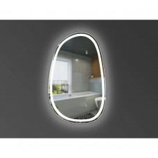 Зеркало Devit Style 5416090 Асимметричное зеркало с LED подсветкой и тачсенсором 628x928 мм.