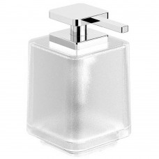 Дозатор для жидкого мыла Langberger Elegance 2132021A-01-00 хром/белый
