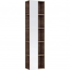 Шкафчик Geberit Citterio 500.569.JJ.1 40х160 см подвесной с зеркалом серо-коричневый дуб