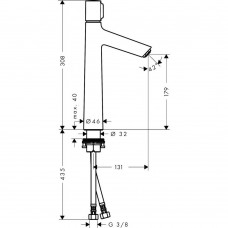 Змішувач для раковини Hansgrohe Talis Select S 72045000