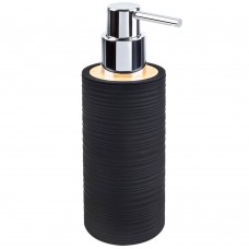 Дозатор для жидкого мыла AWD Ksanti AWD02191721, 300мл, бамбук, черный