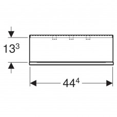 Полиця Geberit Acanto 500.617.JK.2