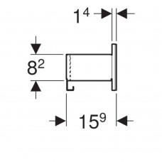 Полка Geberit Acanto 500.617.JK.2