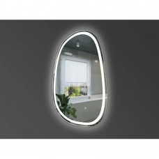 Зеркало Devit Style 5416090 Асимметричное зеркало с LED подсветкой и тачсенсором 628x928 мм.