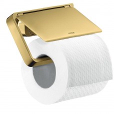 Тримач туалетного паперу Axor AXM Universal 42836990 з кришкою золото