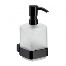 Дозатор для жидкого мыла Emco Loft 0521 133 01 с держателем черный матовый