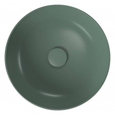 Раковина Cersanit Larga K677-049 40 см, на столешницу, зеленый матовый