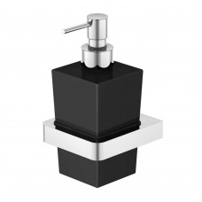 Дозатор для жидкого мыла Steinberg 4208002 Серия 420 с держателем хром/черный