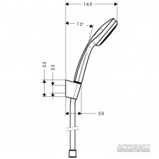 Душевой набор Hansgrohe Croma 27575000