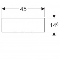 Полка Geberit Acanto 500.617.JK.2