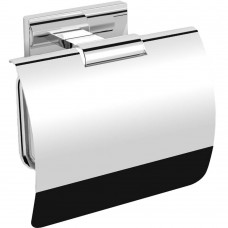 Держатель для туалетной бумаги Langberger Unique 2110941A с крышкой хром