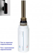 ТЕН електричний для рушникосушарки Instal Projekt Hot2 HOTS-03C1N0 300 Вт білий з прихованим підключенням