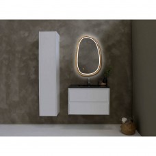 Зеркало ассиметричное Luxury Wood Dali с комбинированной LED подсветкой, дуб натуральный, 500х800мм