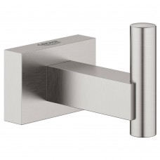 Крючок Grohe Essentials Cube 40511DC1 одинарный суперсталь