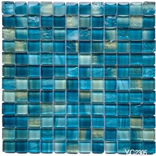 Мозаїка Mozaico De Lux R-Mos YC2305 Aqua Blue 30х30 см