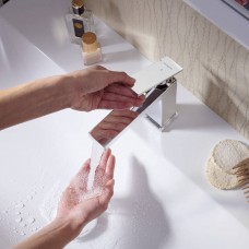 Смеситель для раковины Hansgrohe Tecturis E CoolStart EcoSmart+ 73012000 хром