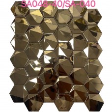 Мозаика Mozaico De Lux V-Mos SA048-40 29,8х30,5 см