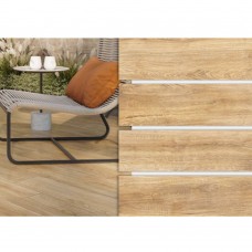 Керамограніт Cersanit Sensewood Beige** 18,5x59,8 см