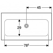 Раковина Geberit iCon 501.845.00.3 90 см