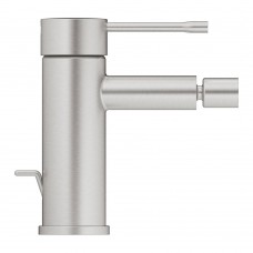 Смеситель для биде Grohe Essence 24178DC1 с донным клапаном суперсталь