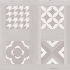 Керамограніт Argenta Ceramica Selandia Decor Bianco 60x60 см