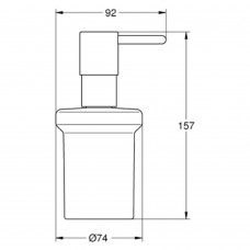 Дозатор для жидкого мыла Grohe Essentials 40394DL1 брашированное золото