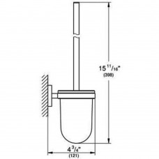 Щетка для унитаза Grohe Essentials 40374001 с держателем хром/белый