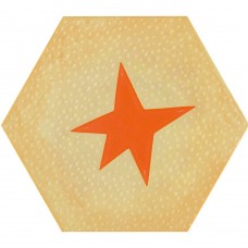 Керамограніт Pamesa Agatha Circus 21 Estrella Naranja 19,8x22,8 см