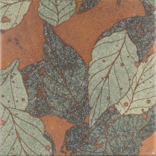 Керамогранит Pamesa Leaf Victoria Turquoise Copper 20,4x20,4 см