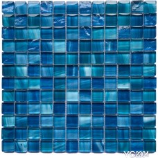 Мозаїка Mozaico De Lux R-Mos YC2304 Blue 30х30 см