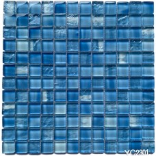 Мозаїка Mozaico De Lux R-Mos YC2301 Mix Blue Mosaic 30х30 см