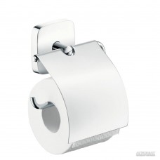Тримач для туалетного паперу Hansgrohe PuraVida 41508000 з кришкою хром