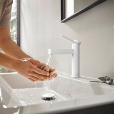 Змішувач для раковини Hansgrohe Finoris 76023700 білий матовий