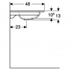 Раковина Geberit iCon 501.845.00.3 90 см