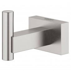 Крючок Grohe Essentials Cube 40511DC1 одинарный суперсталь