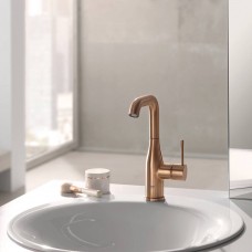 Смеситель для раковины Grohe Essence 32628DL1 L-Size, теплый закат (розовое золото)