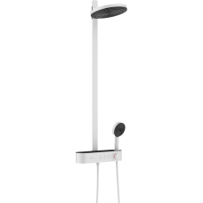 Душова система hansgrohe Pulsify Showerpipe 260 2jet з термостатом 24240700 білий матовий