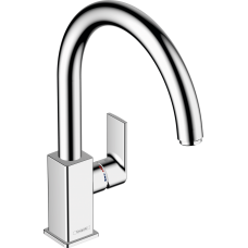 Змішувач hansgrohe Vernis Shape M35 для кухонної мийки, хром 71871000