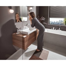 Змішувач hansgrohe Vivenis для раковини з зливним гарнітуром, білий матовий 75033700